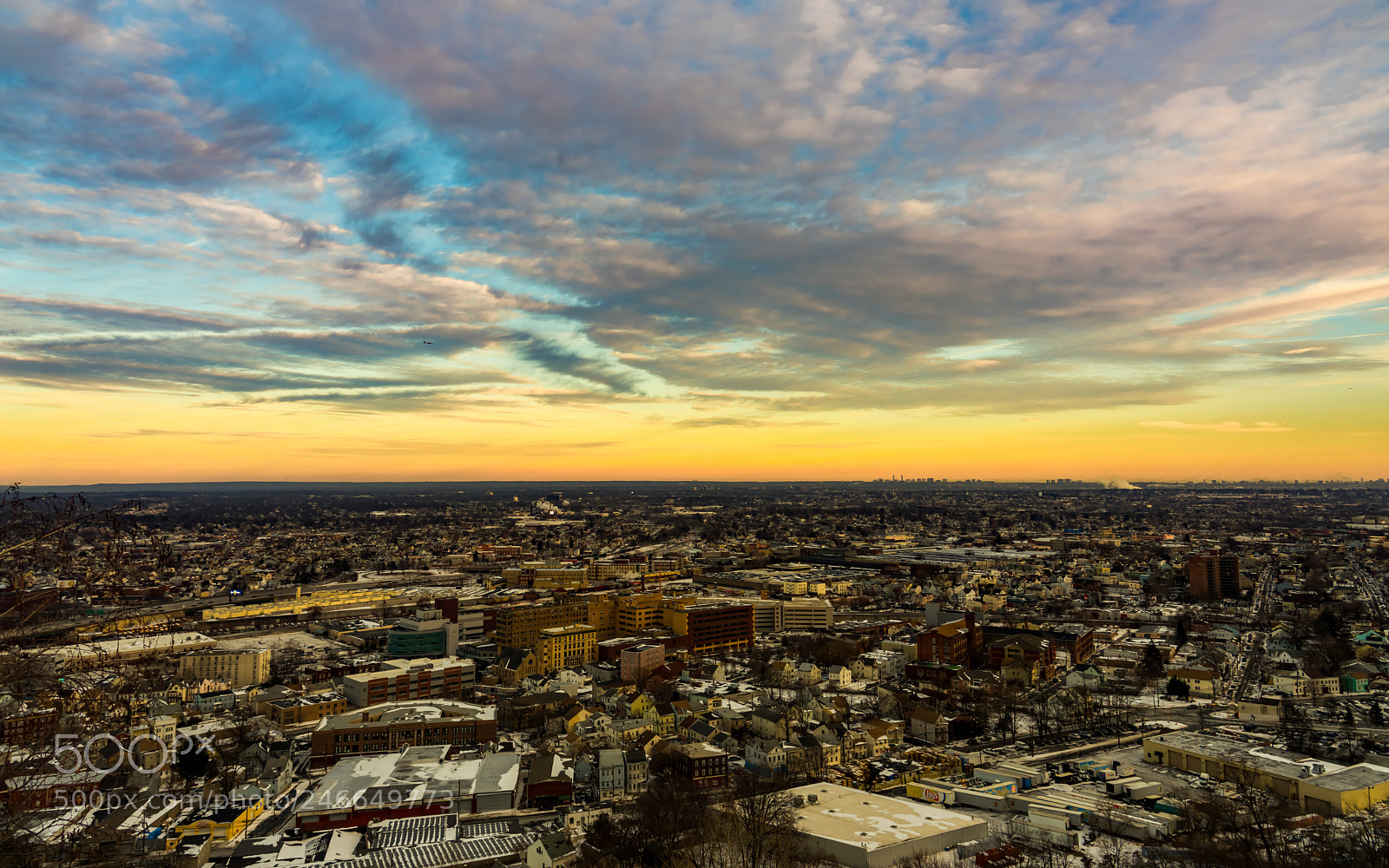 Sony a7R III sample photo. Cityscape sunset photography