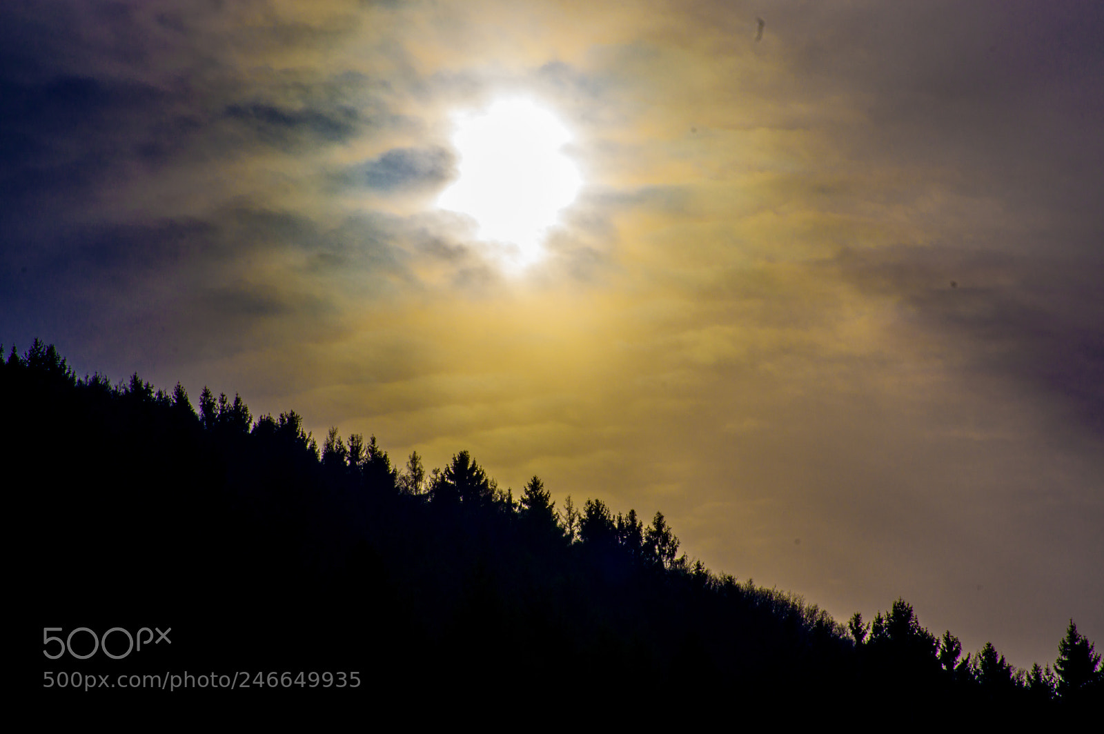 Pentax K-3 II sample photo. Eifel sunset photography