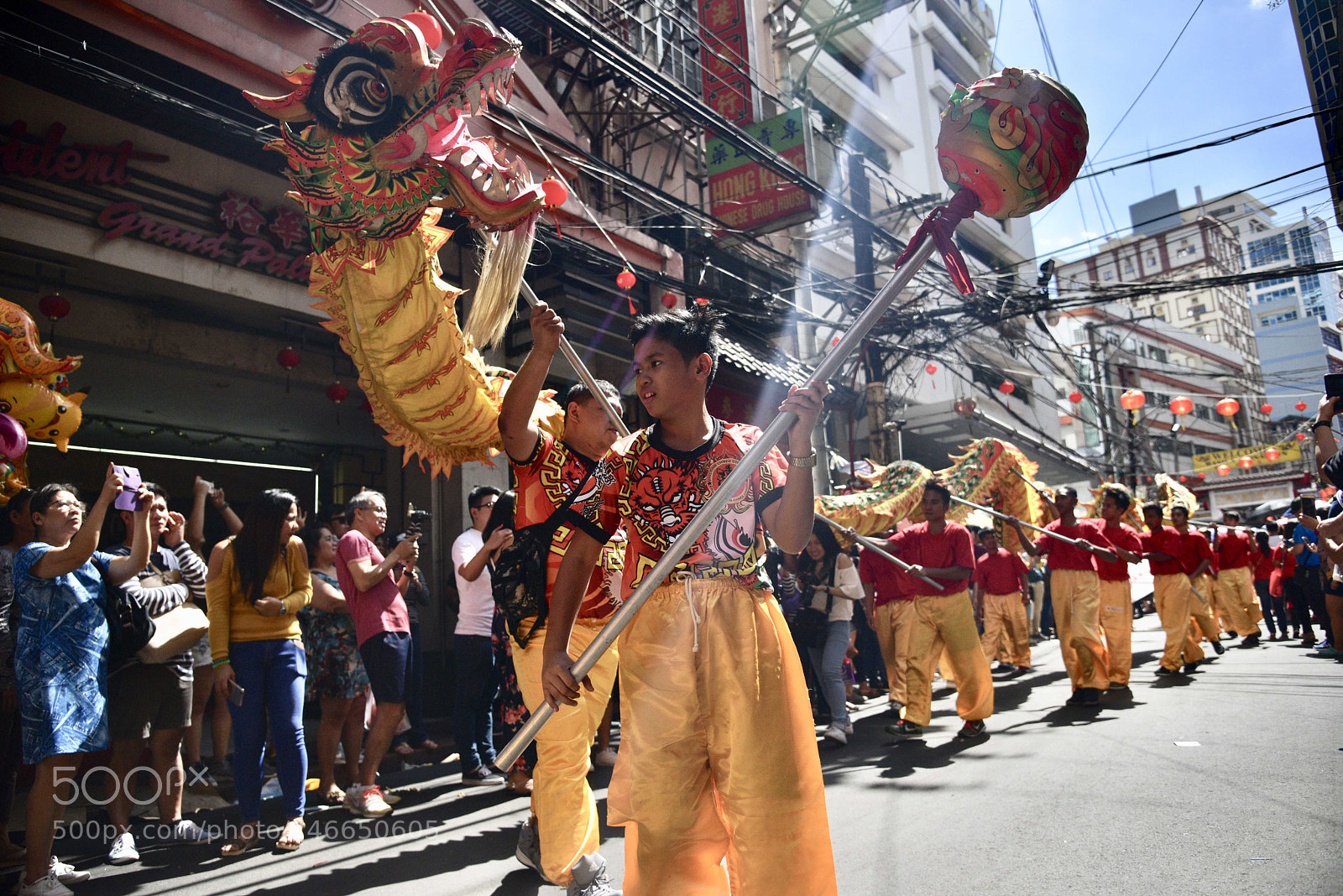 Nikon D810 sample photo. Dragon dance at chinatown photography