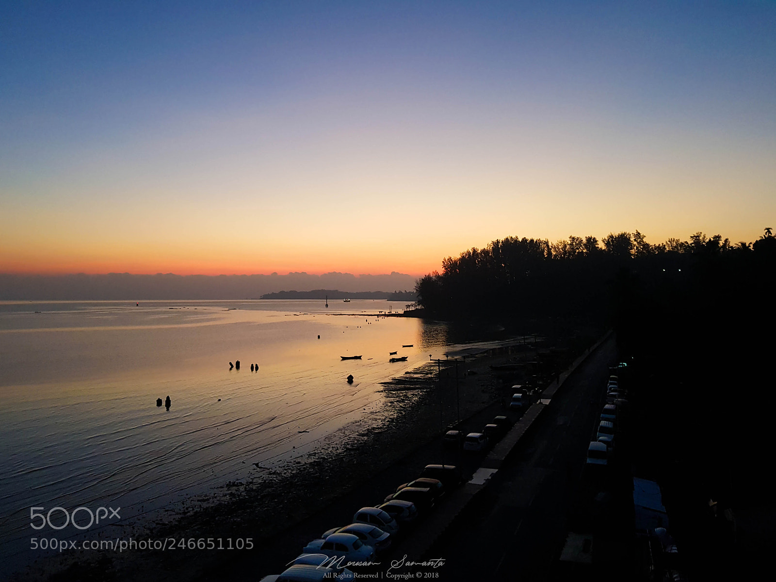 Samsung Galaxy S8 sample photo. Dawn at port blair photography