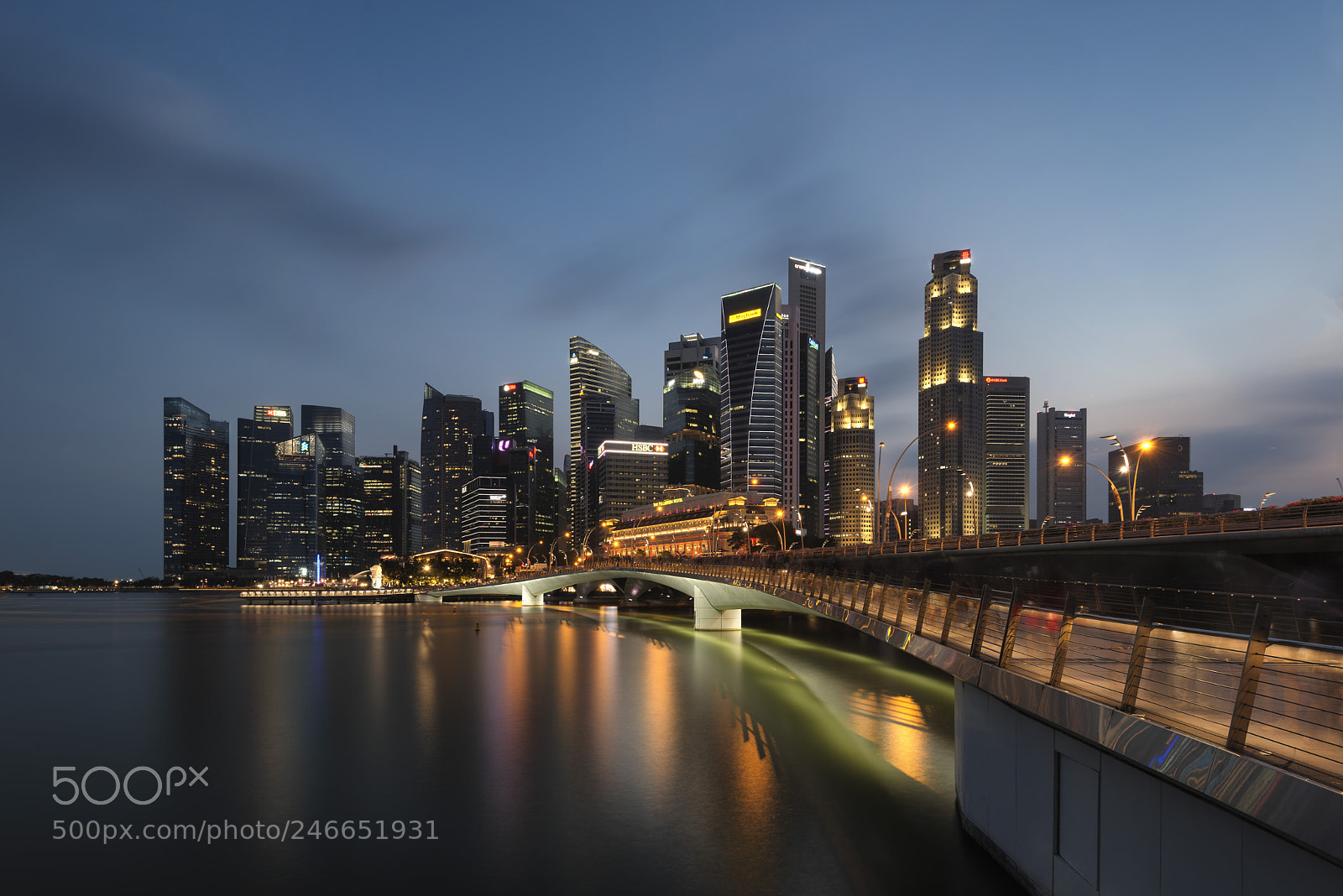 Nikon D610 sample photo. Singapore business district skyline photography