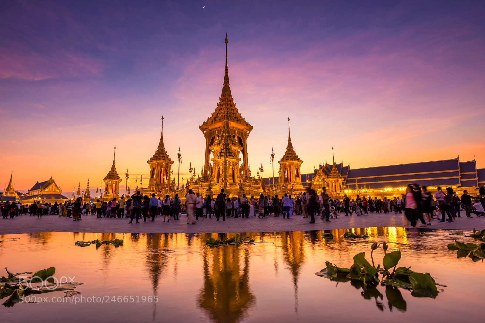 Nikon D810 sample photo. Royal cremation of king photography