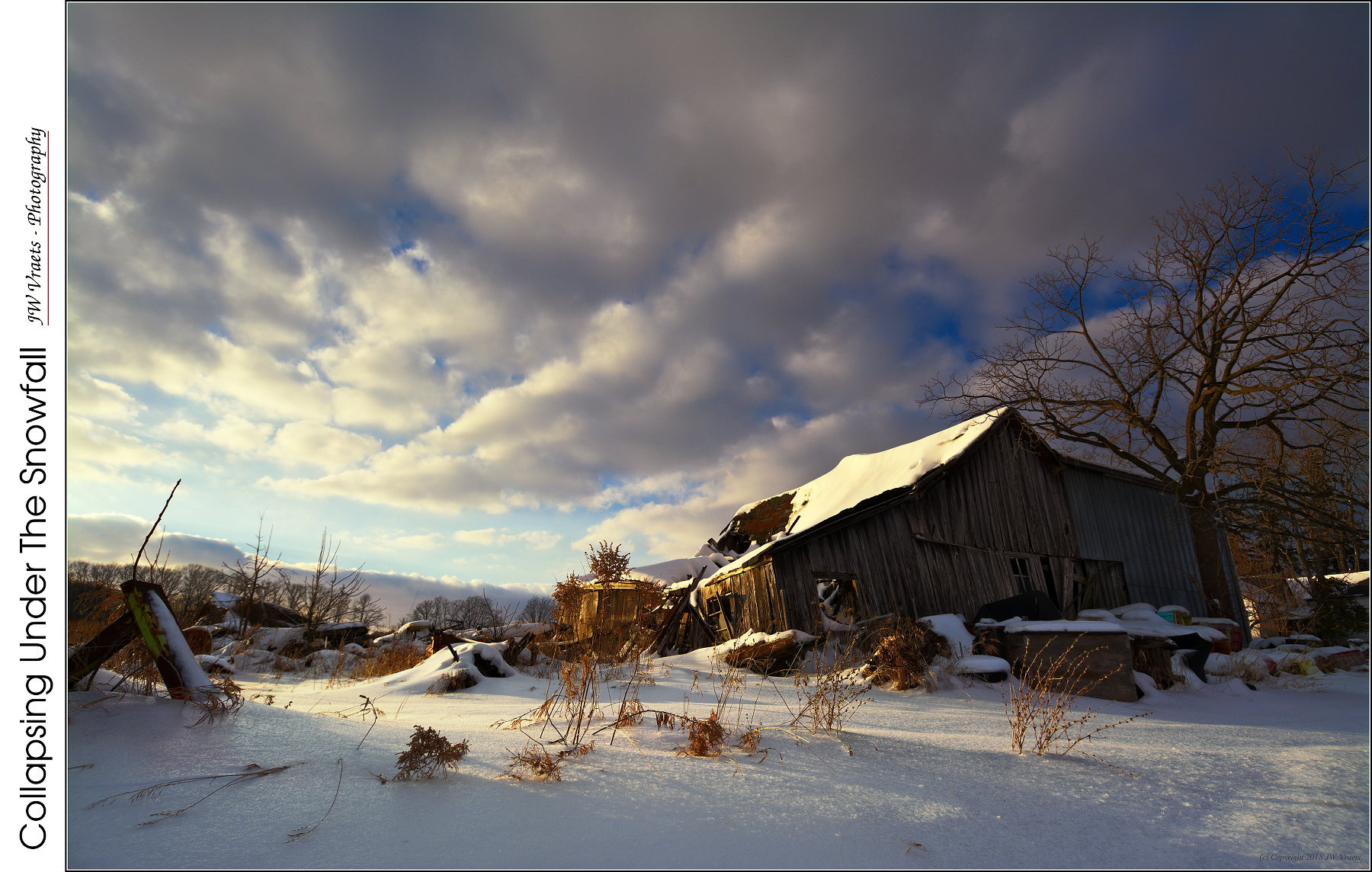 Nikon D7100 sample photo. Collapsing under the snowfall photography