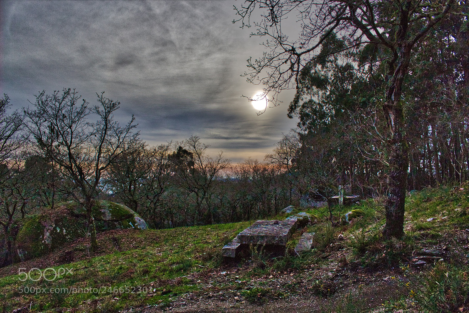 Canon EOS 100D (EOS Rebel SL1 / EOS Kiss X7) sample photo. Dark sunset photography