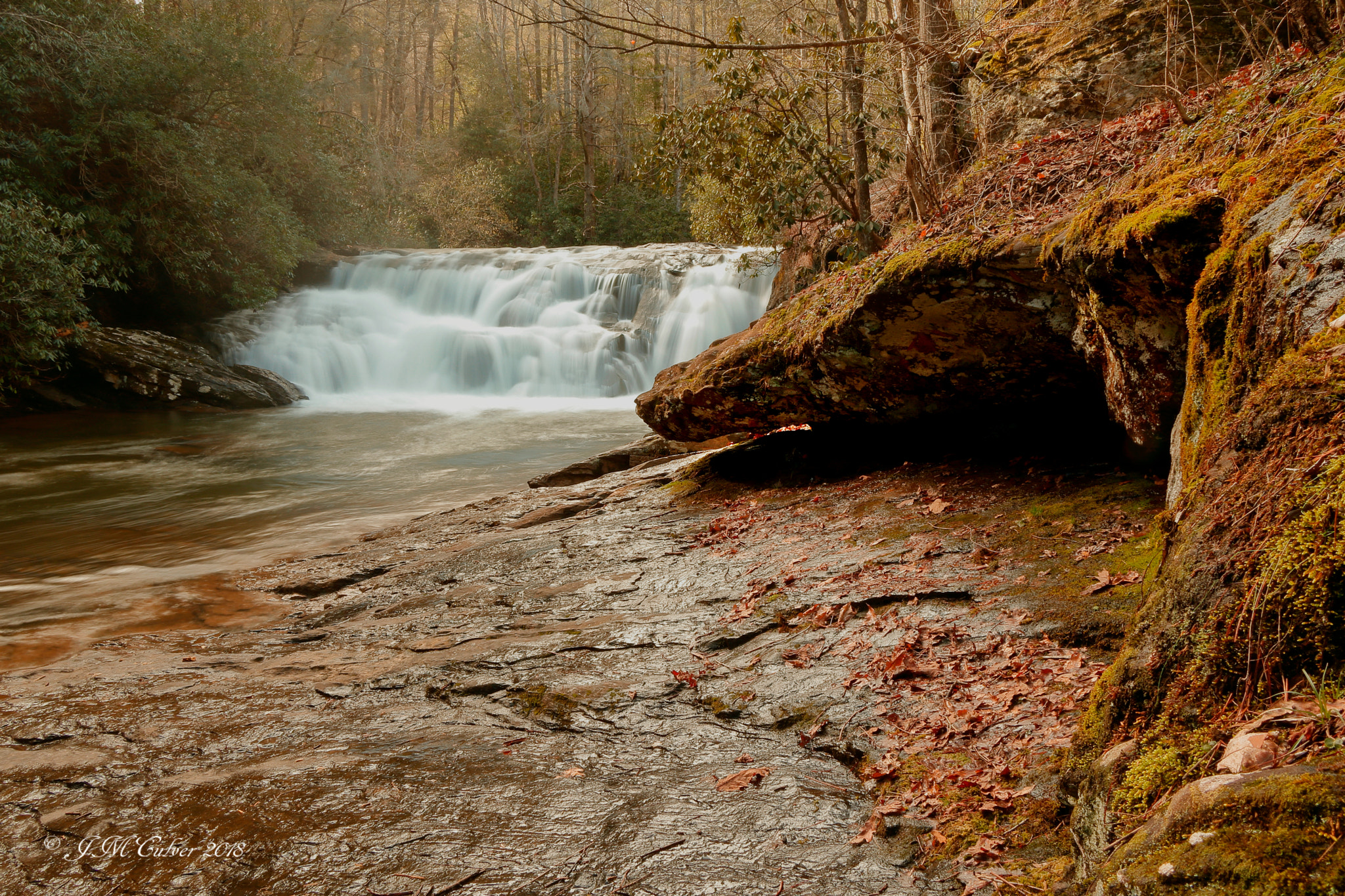 Canon EOS 77D (EOS 9000D / EOS 770D) sample photo. Dicks creek falls photography