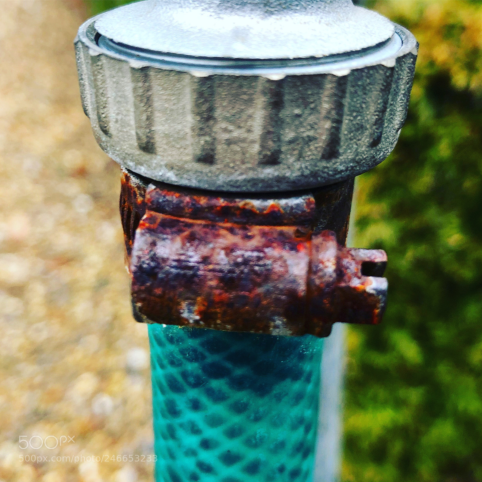 Apple iPhone 8 Plus sample photo. Rusty item photography