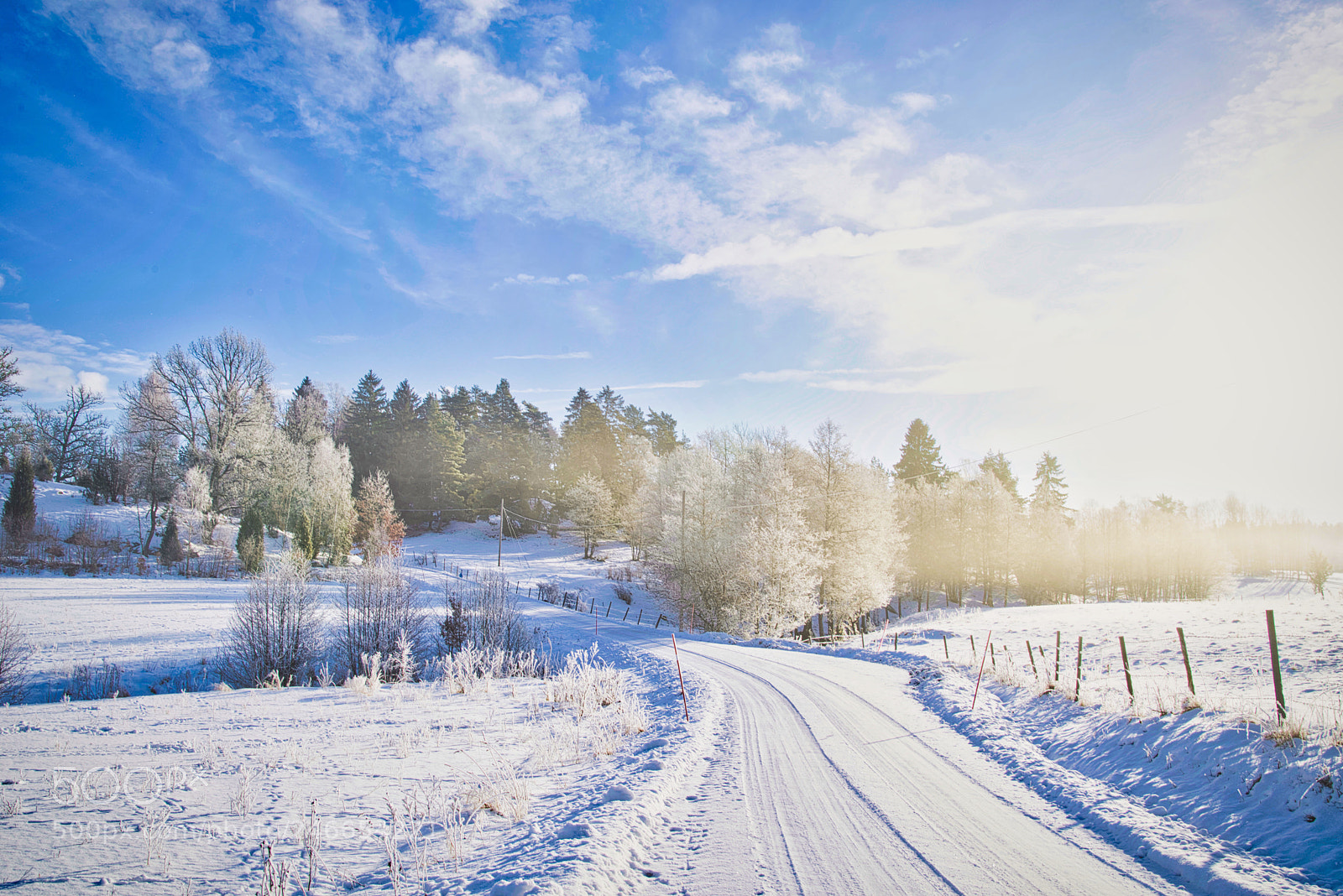 Pentax K-1 sample photo. Winterland photography