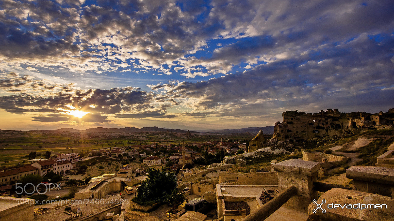 Sony SLT-A55 (SLT-A55V) sample photo. Sunset in cappadocia / 190218032 photography