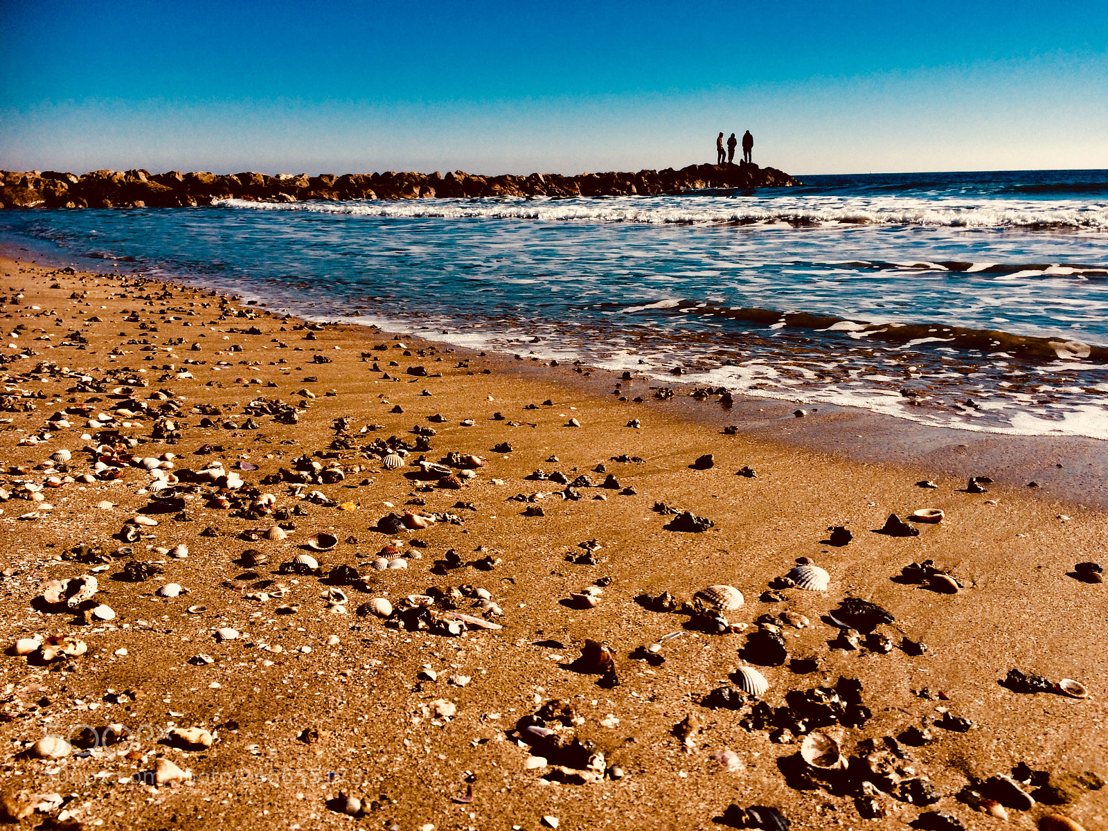 Apple iPhone 5s sample photo. Trio sur la digue photography