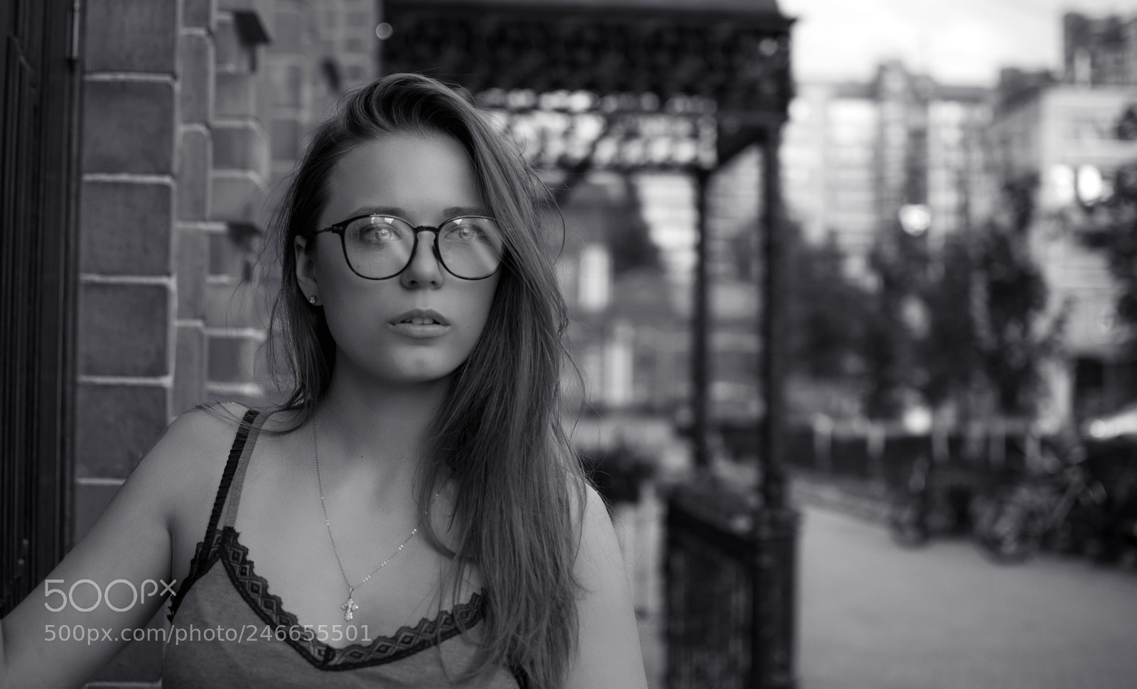 Nikon D7100 sample photo. Bw glasses photography