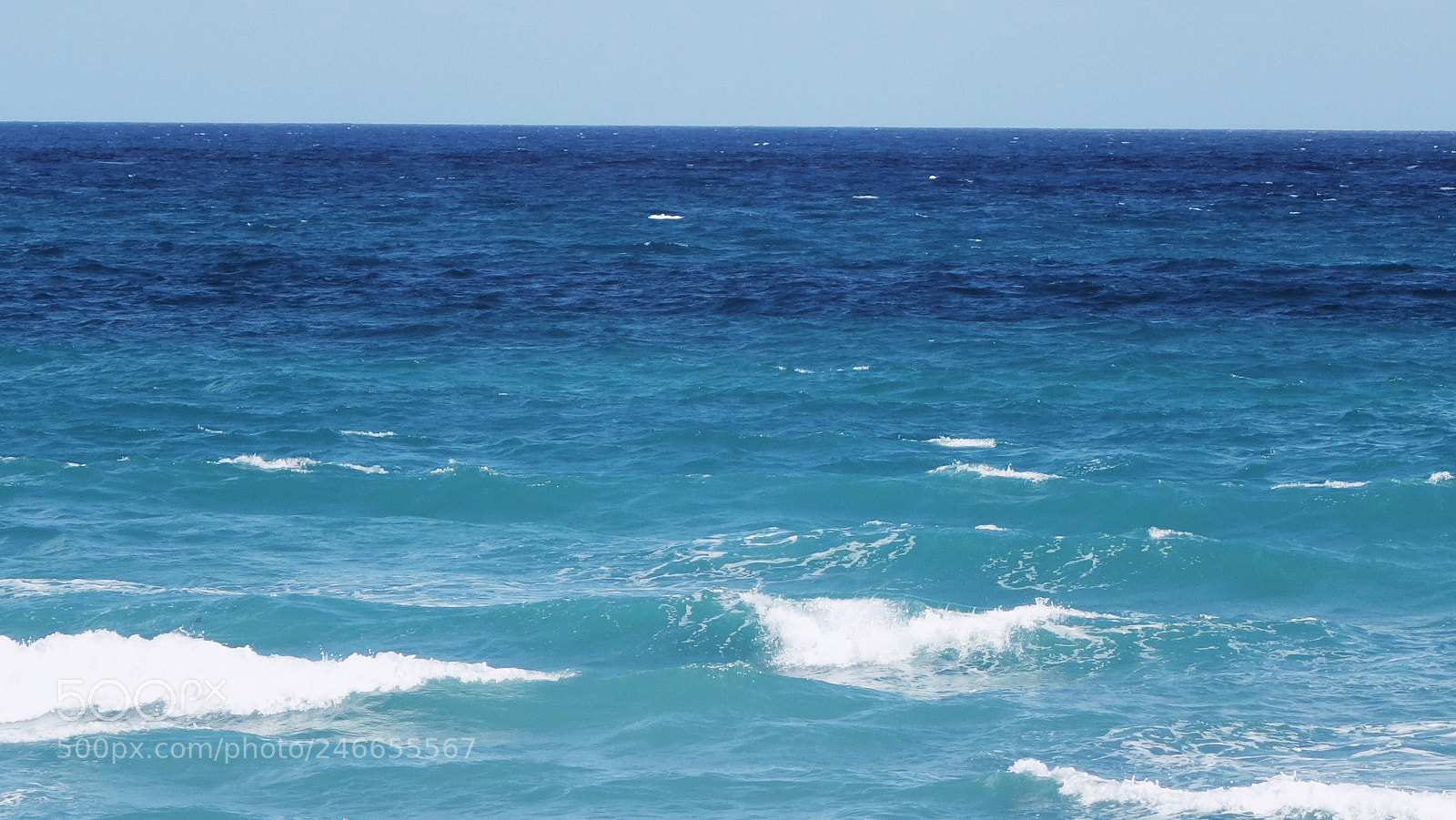 Sony Cyber-shot DSC-RX100 II sample photo. Ocean blue photography