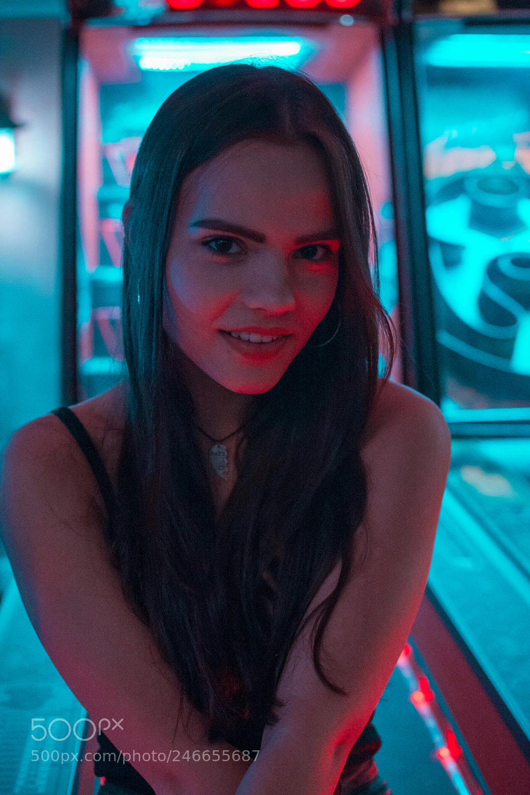 Nikon D7100 sample photo. Neon photography