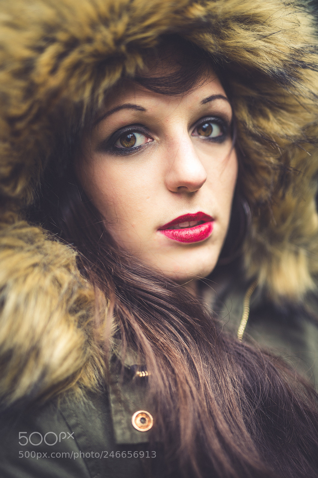 Nikon D4 sample photo. Winter portrait elodie sigma photography