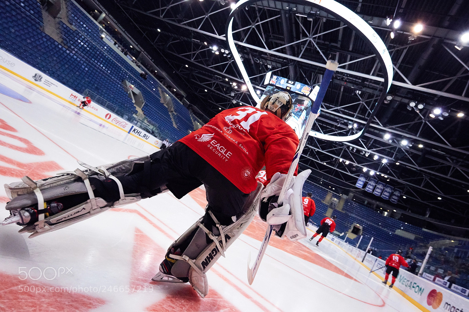 Canon EOS 7D Mark II sample photo. Goalie photography