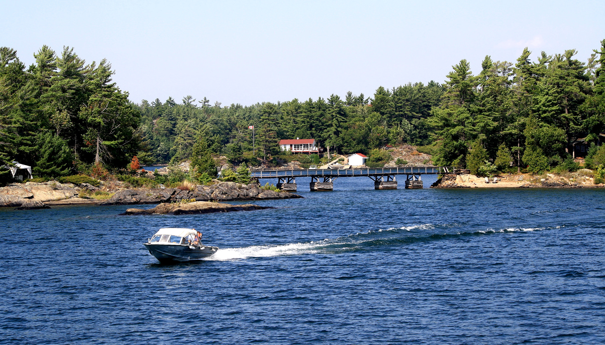 Canon EF-S 55-250mm F4-5.6 IS sample photo. Ten thousand island photography