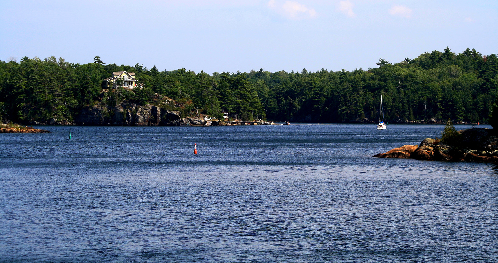 Canon EF-S 55-250mm F4-5.6 IS sample photo. Ten thousand island2 photography