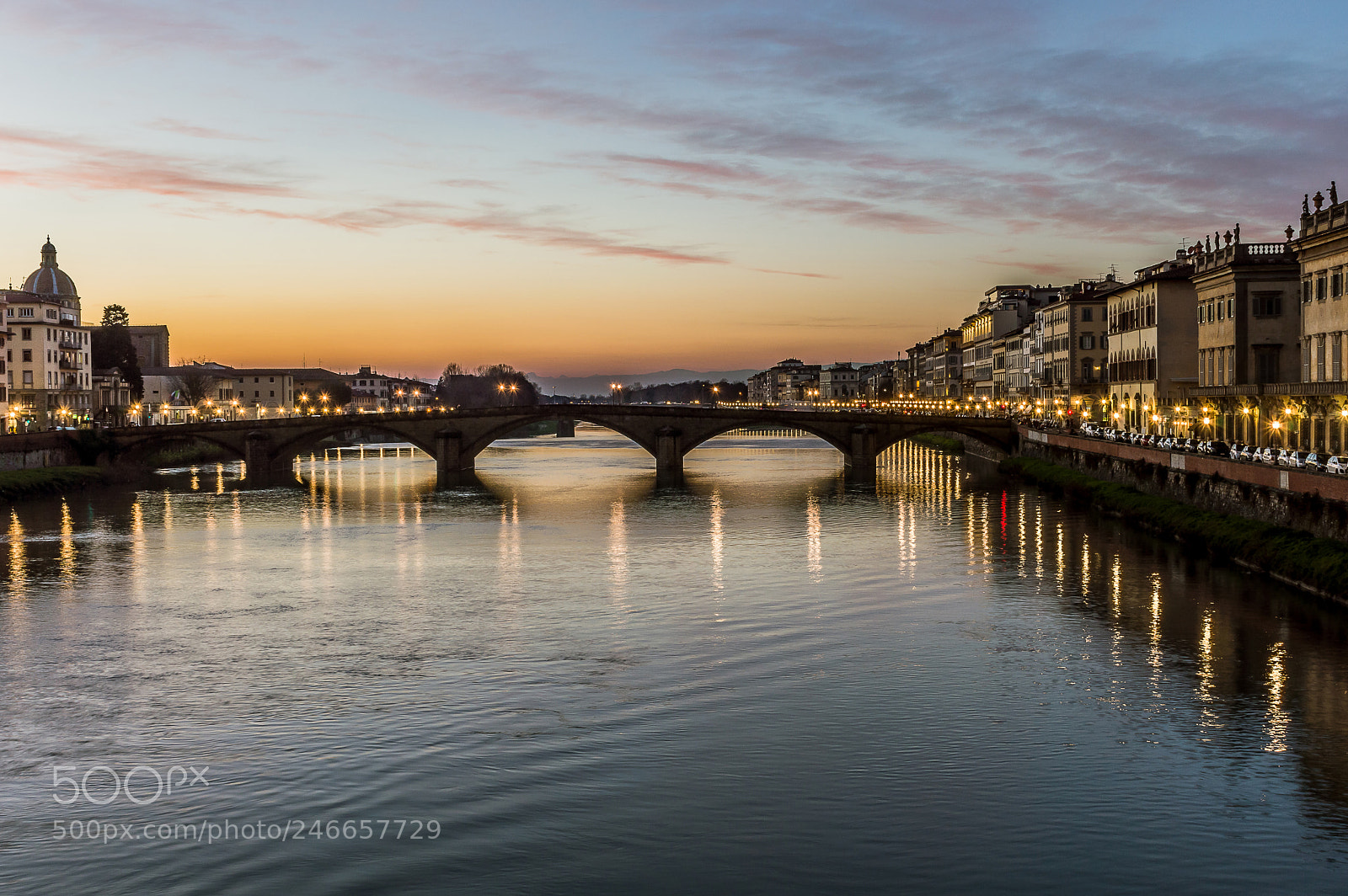 Nikon D3200 sample photo. Evening at firenze. tuscany photography