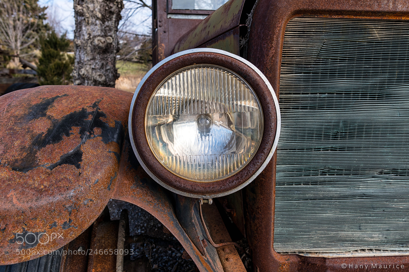 Nikon D850 sample photo. Headlight photography