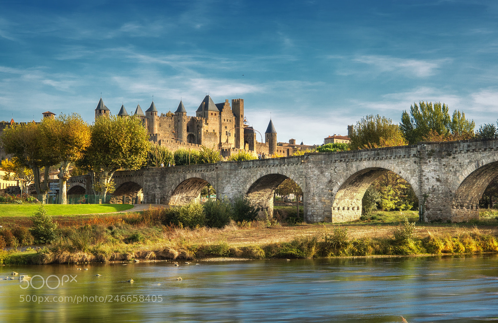 Canon EOS 760D (EOS Rebel T6s / EOS 8000D) sample photo. Castle of carcassonne, france photography