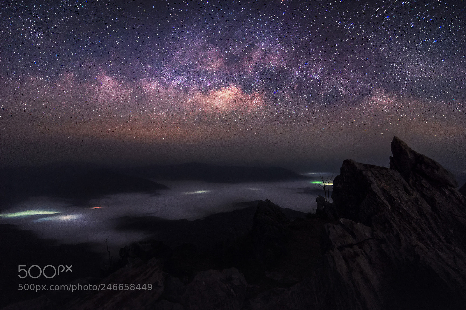 Pentax K-3 II sample photo. Milky way galaxy with photography