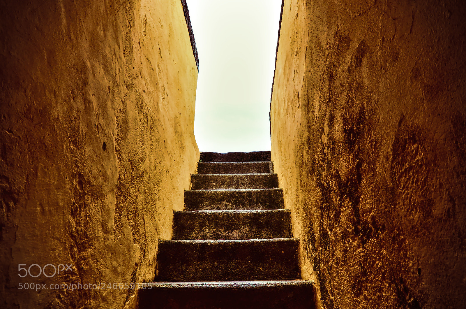 Nikon D5100 sample photo. Stairs photography
