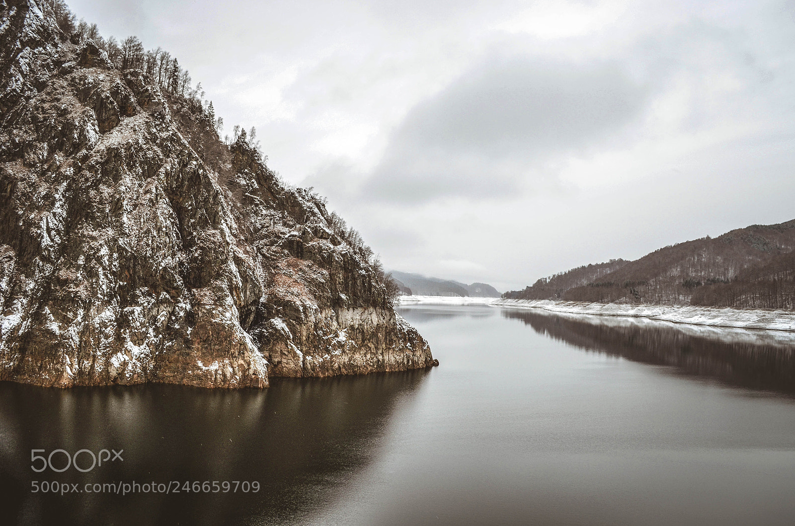 Nikon D5100 sample photo. Winter's silence photography