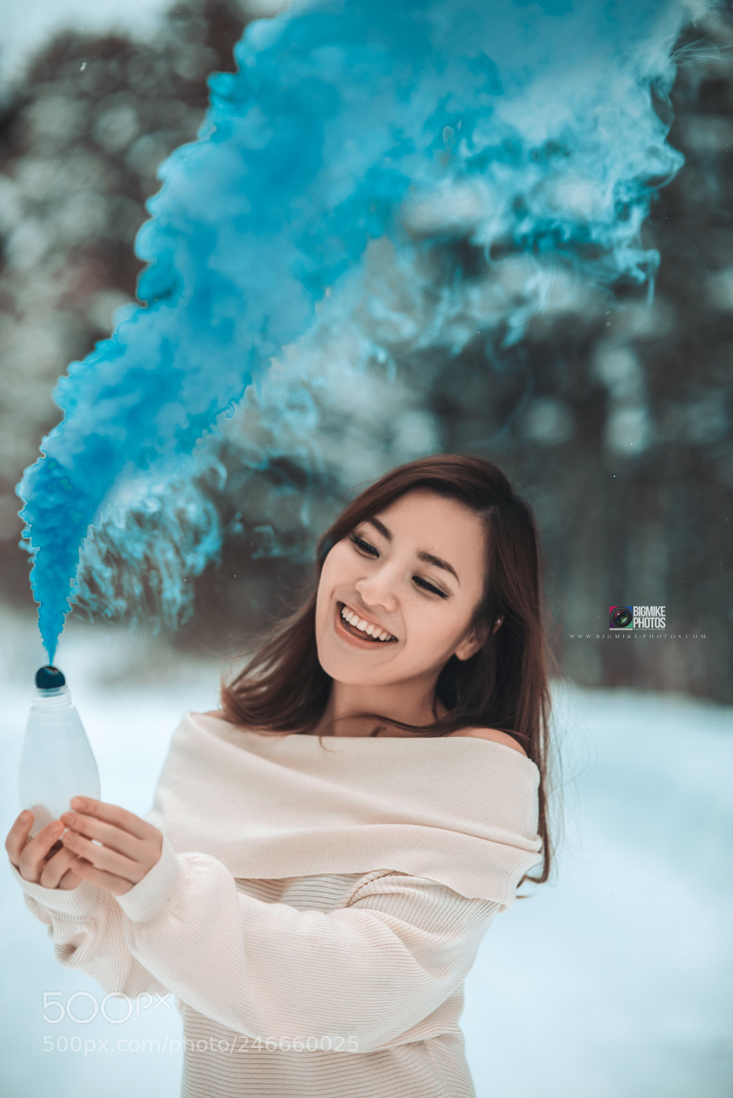 Nikon D600 sample photo. Colorful winter smile photography