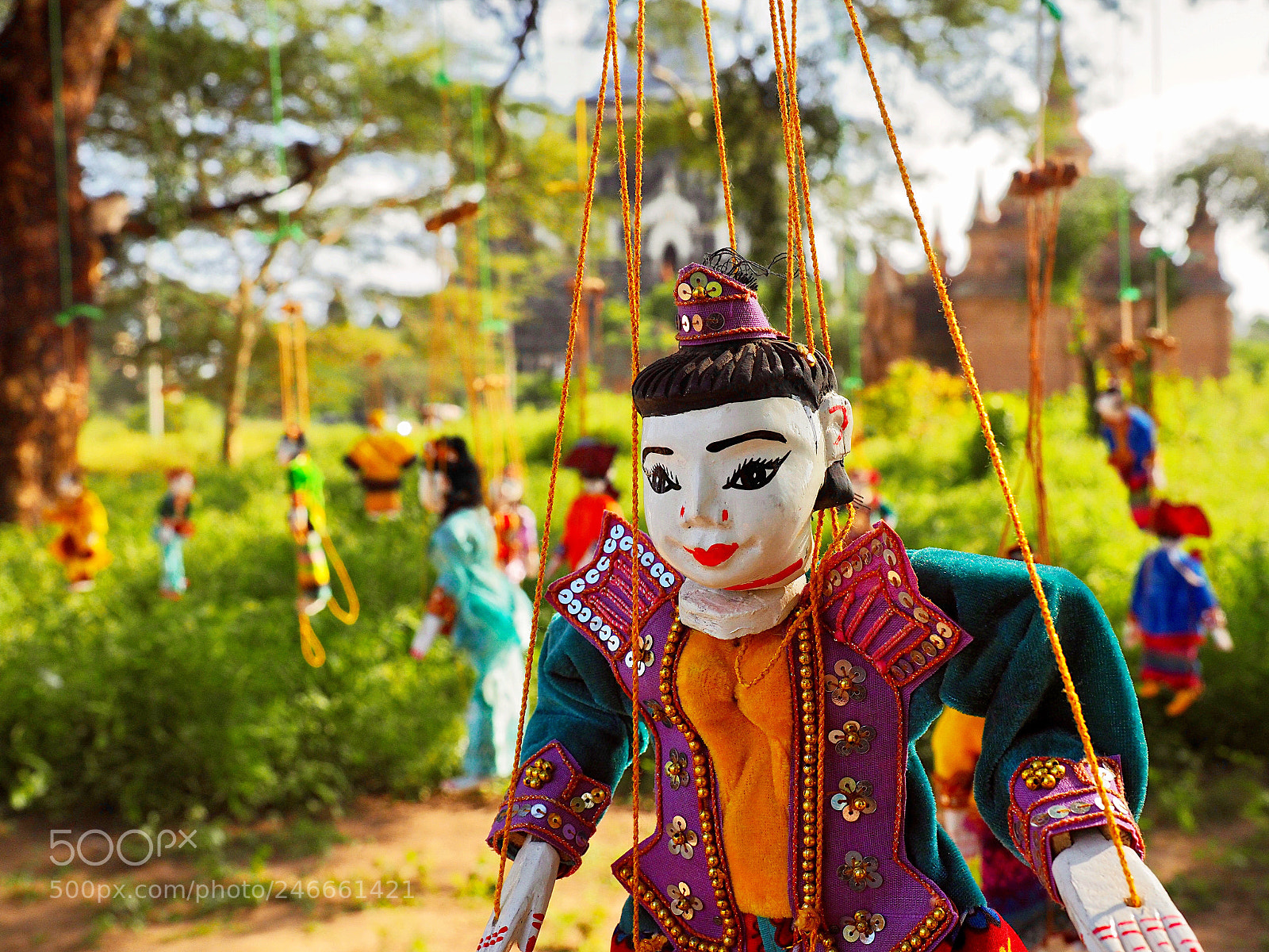 Olympus OM-D E-M1 Mark II sample photo. Puppet in myanmar photography
