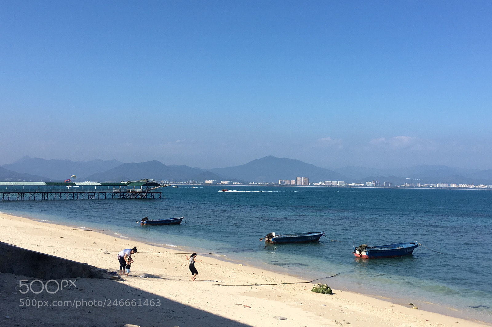 Apple iPhone 6s sample photo. Sanya city beach in photography