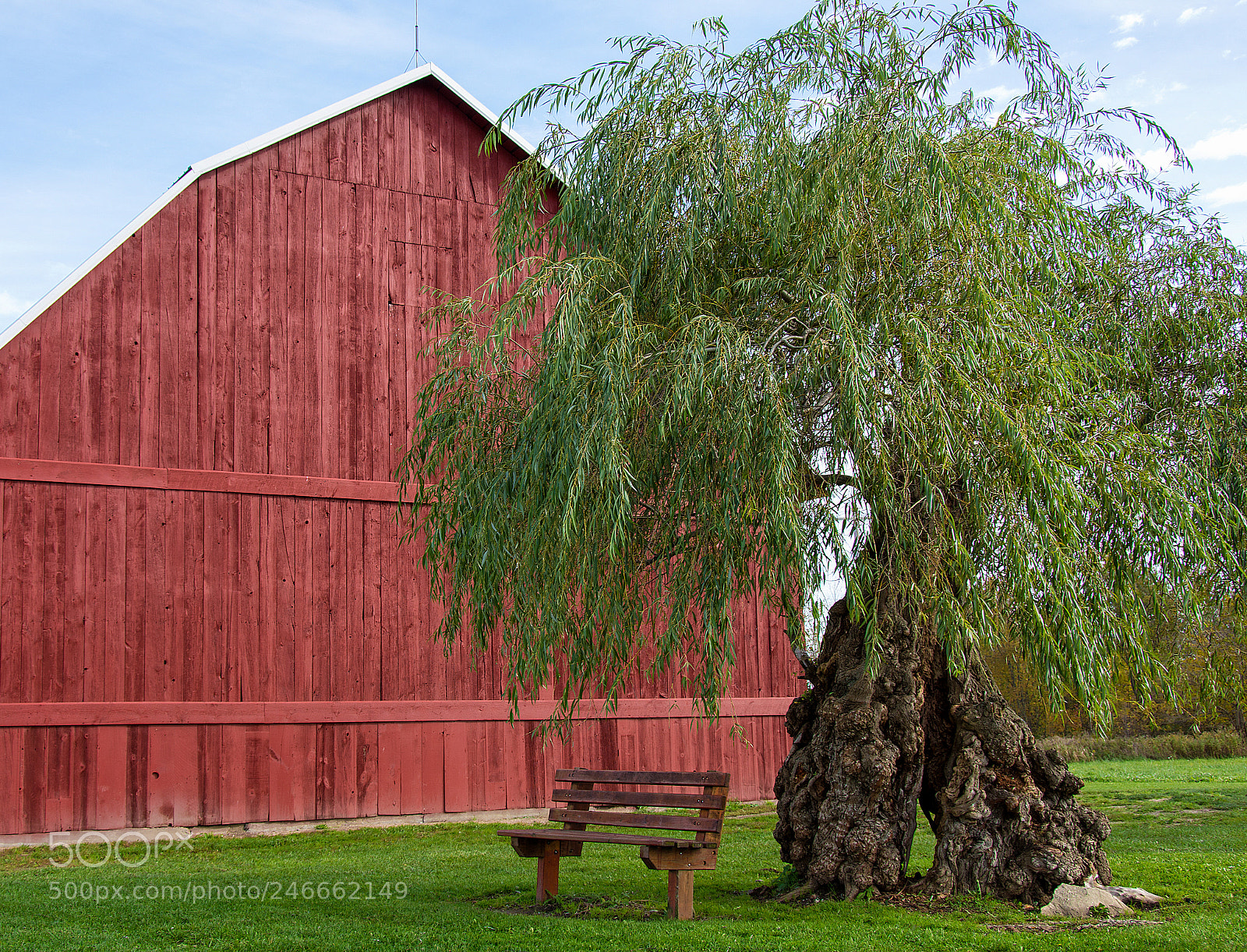 Nikon D7200 sample photo. Old red barn with photography