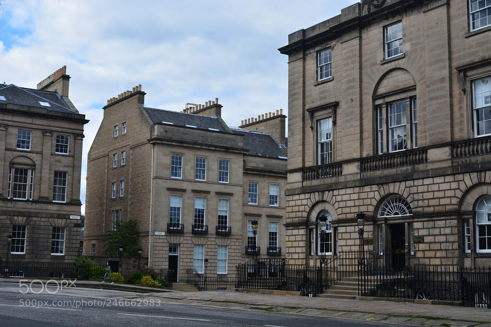 Nikon D5200 sample photo. Georgian buildings - edinburgh photography