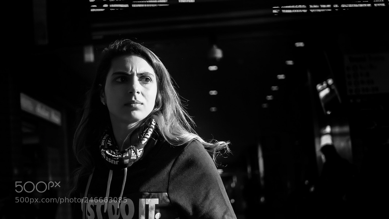 Olympus OM-D E-M10 II sample photo. Railway station #596 photography