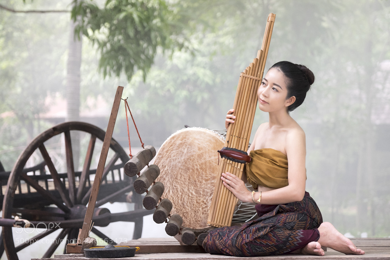 Fujifilm X-T1 sample photo. Thai northeastern musical and photography