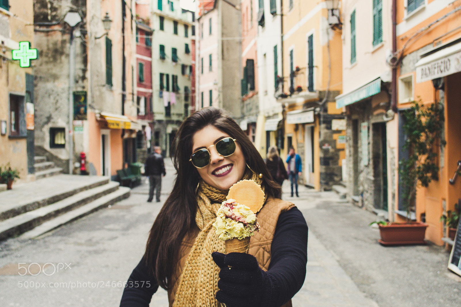 Nikon D3100 sample photo. Italian gelato photography