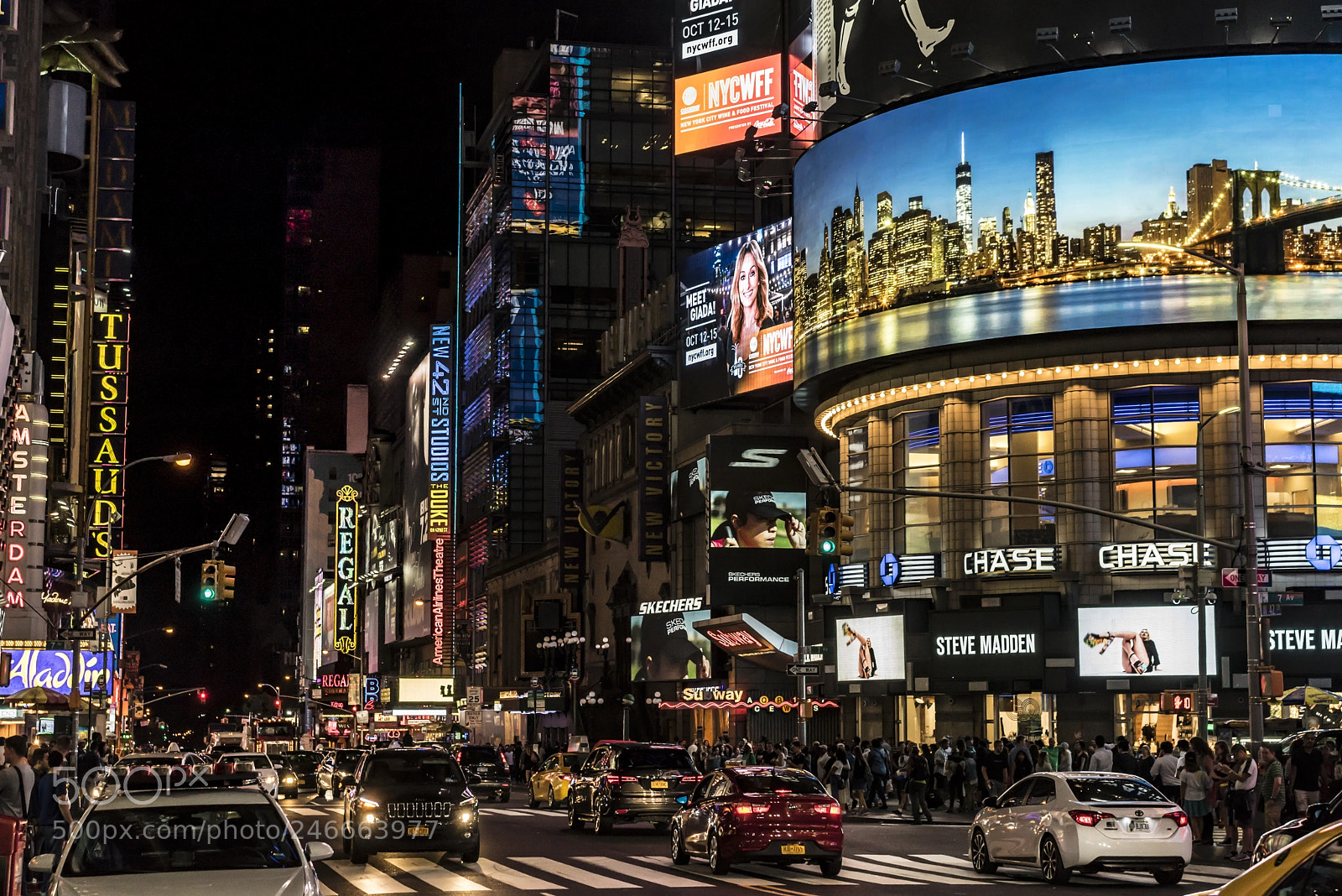 Sony a7R sample photo. New york city lights photography