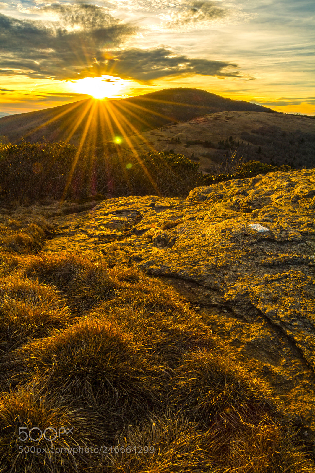Nikon D7100 sample photo. Sunset along the appalachian photography