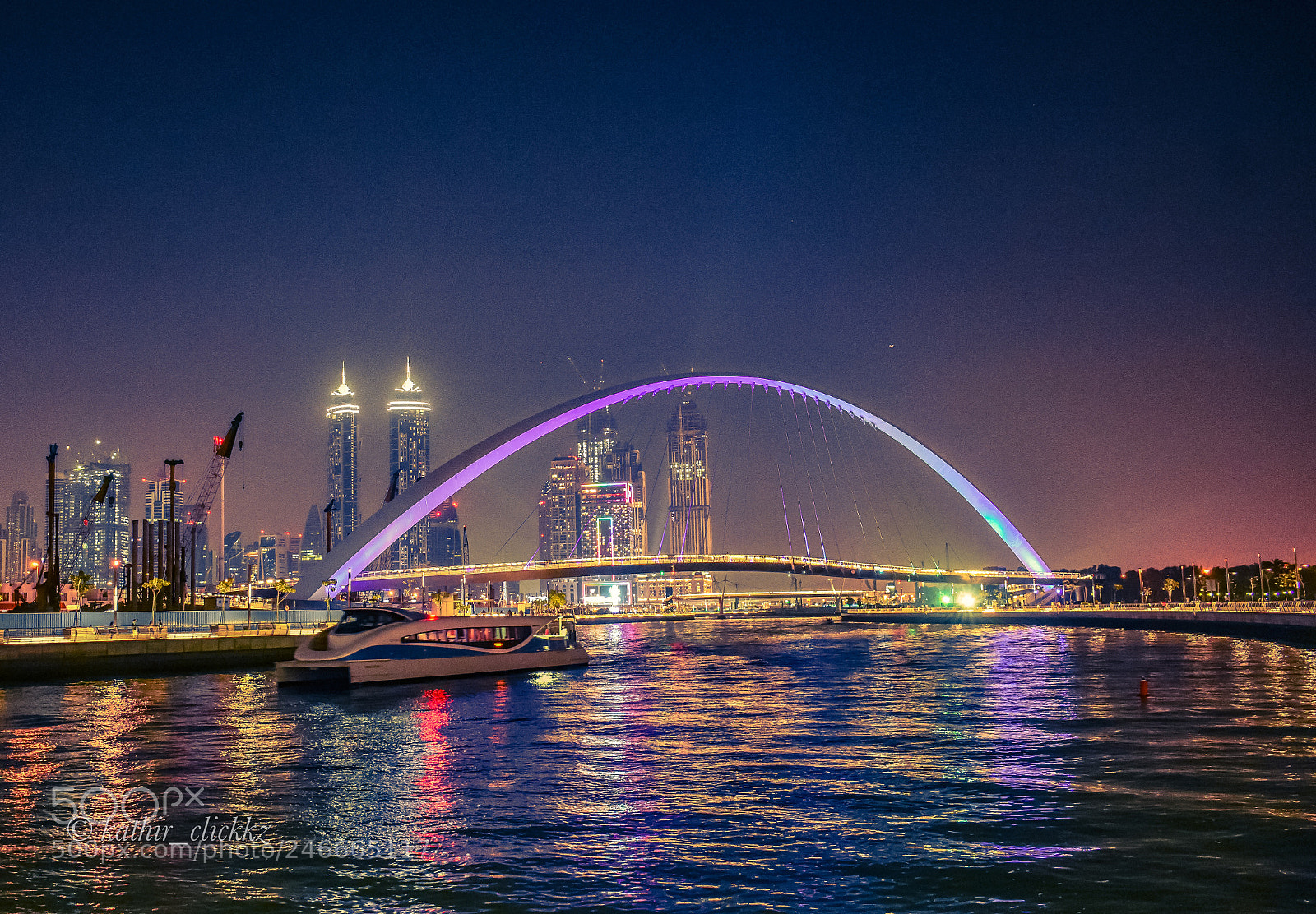 Nikon D3400 sample photo. View of dubai skyline photography