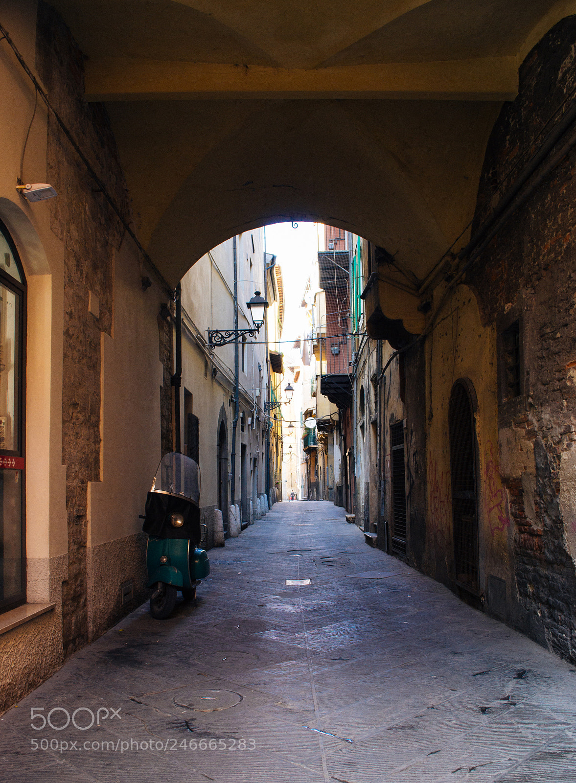 Nikon D3100 sample photo. Pisa's alley photography