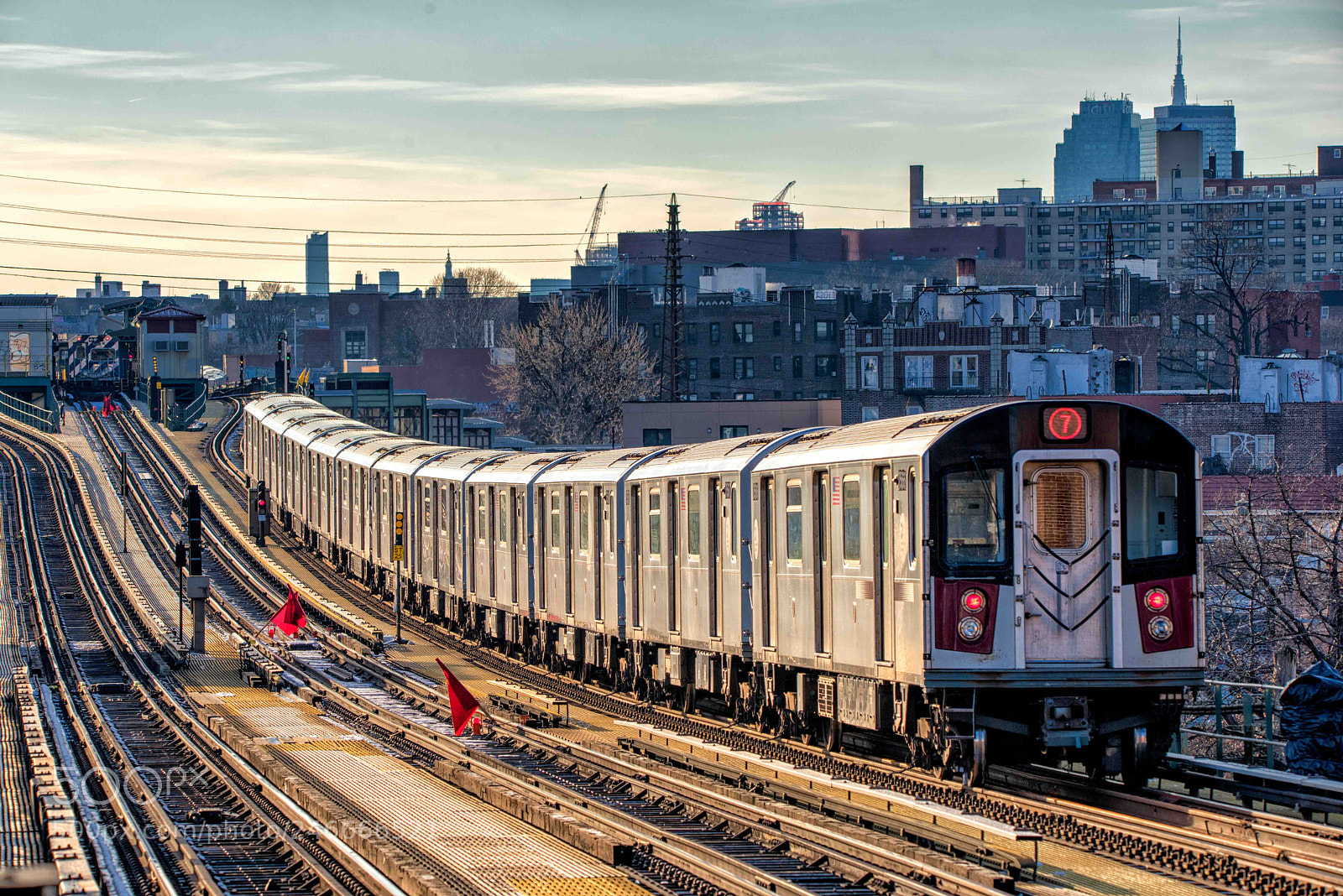 Nikon D810 sample photo. Train leaving th fisk photography