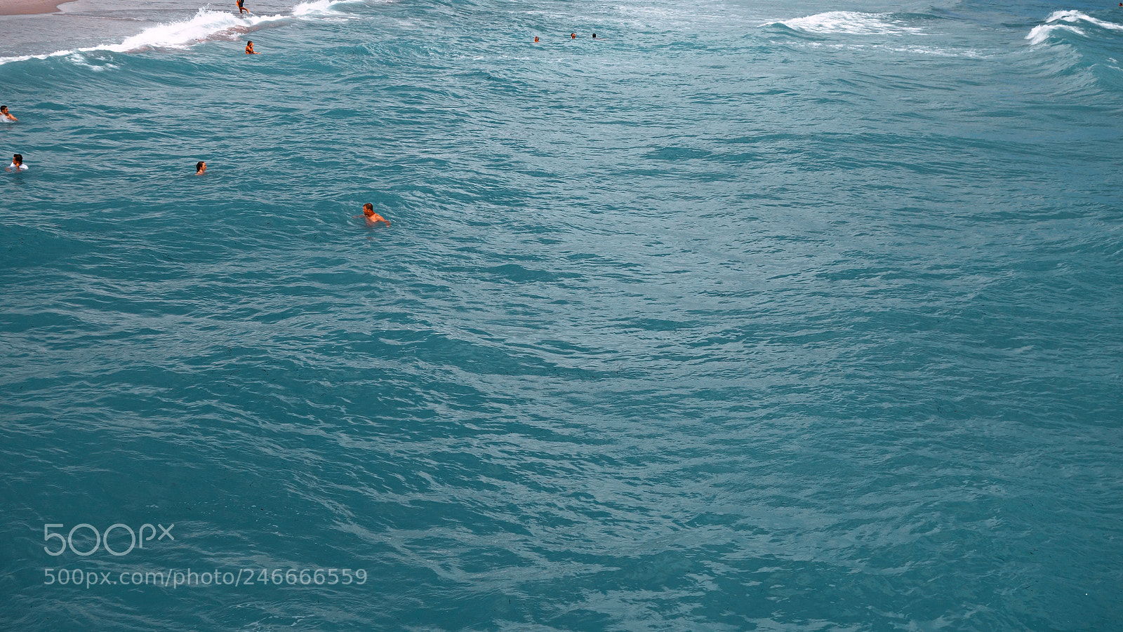 Sony Cyber-shot DSC-RX100 II sample photo. Swimming in the atlantic photography