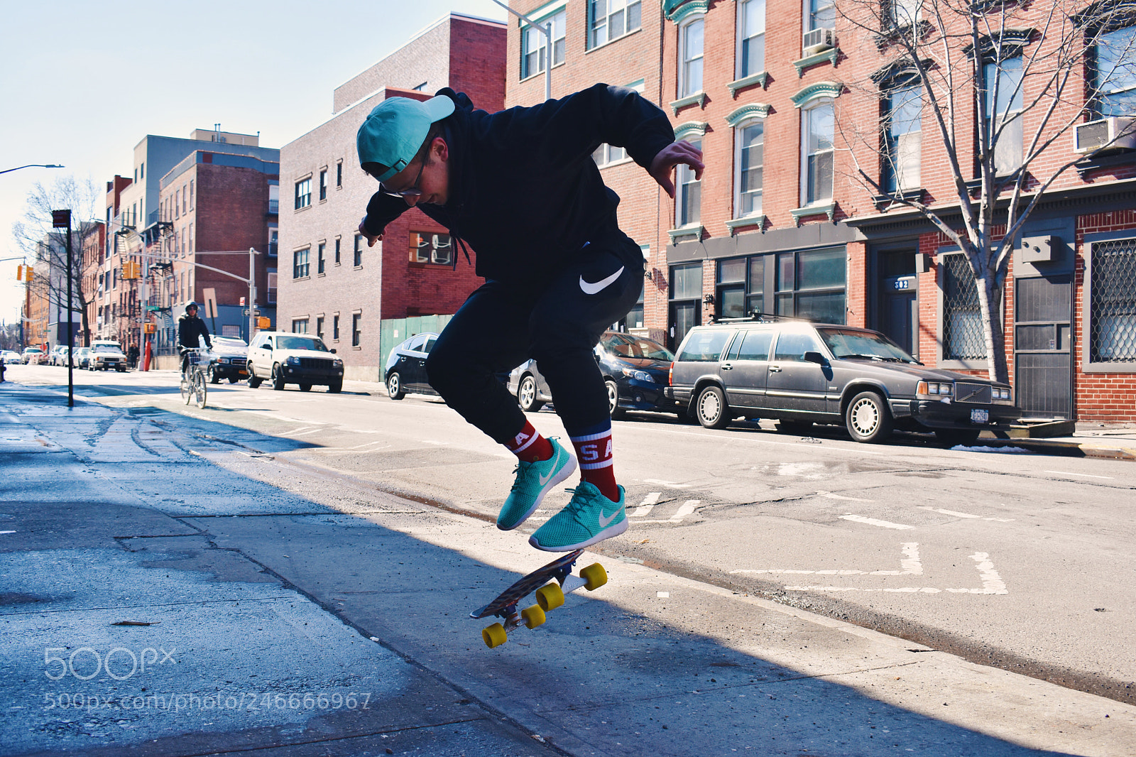 Nikon D3400 sample photo. Penny trickin’ in brooklyn photography