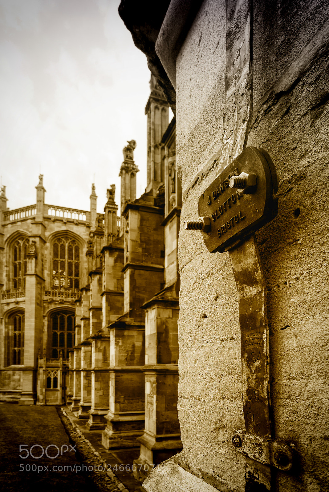 Nikon D800 sample photo. Windsor castle - dusk photography