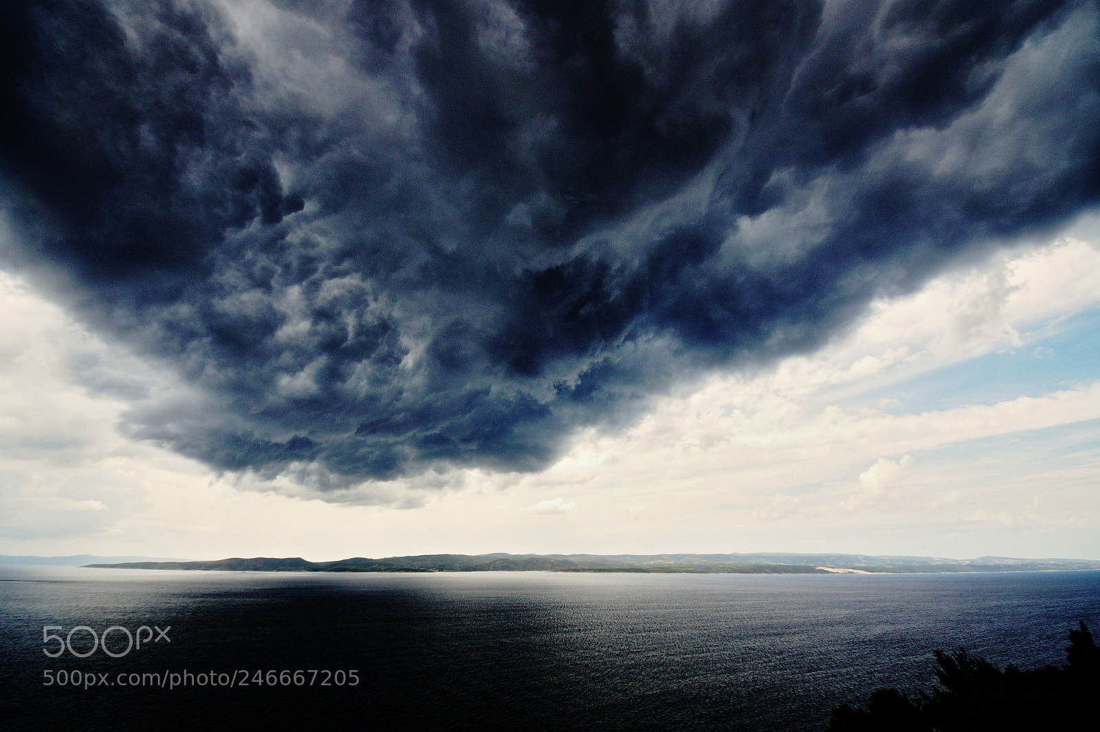 Sony SLT-A58 sample photo. Thunderclouds photography