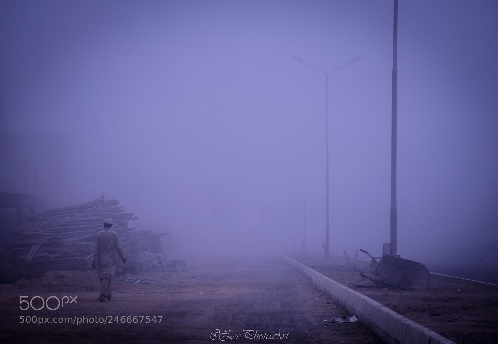 Nikon D5100 sample photo. Into the mist photography