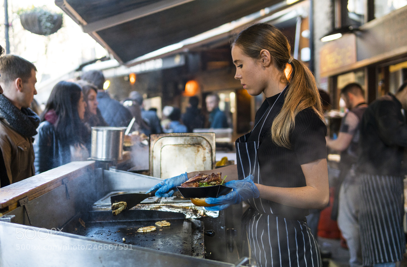 Sony a6300 sample photo. Street food photography