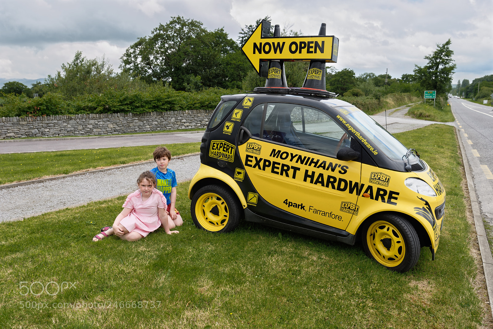 Nikon D810 sample photo. Small car photography