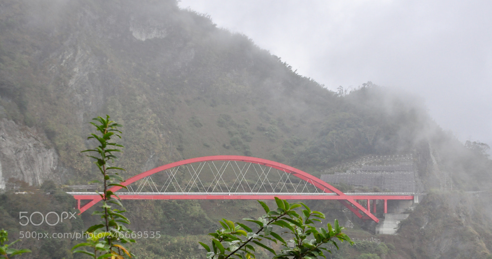 Nikon D90 sample photo. Bridge in taiwan mountains photography