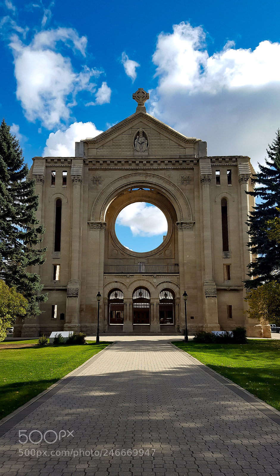 Samsung Galaxy S6 sample photo. St. boniface cathedral photography