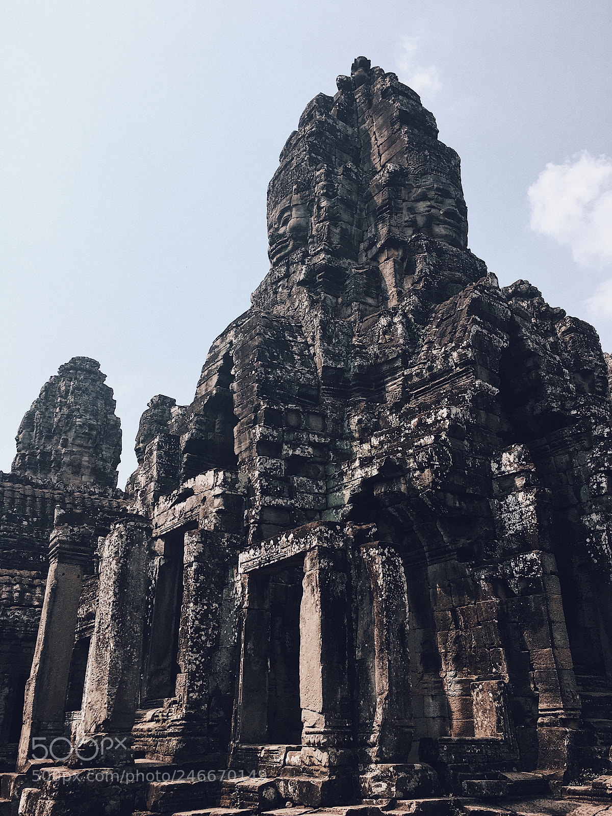 Apple iPhone 6s sample photo. Angkor thom photography
