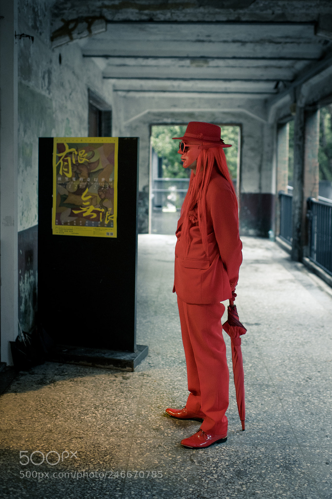 Nikon D850 sample photo. Red man photography